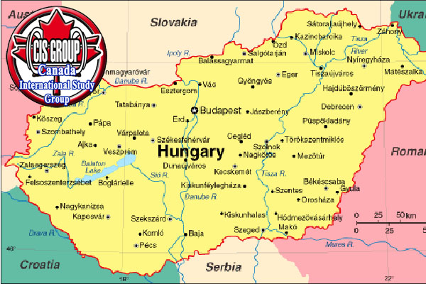 شهرهای کشور مجارستان
